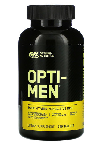 Opti-Men 240 Tabs Optimum Nutrition (258499106)