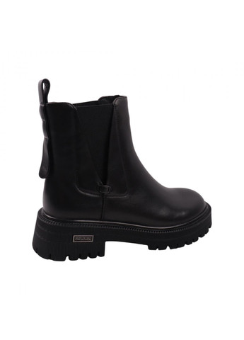 ботинки женские черные натуральная кожа Selliveno