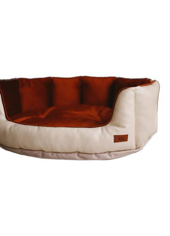 Лежак для собак та котів до 17 кг. Серія Карпати "Мушля" . Бежево-коричневий VseVporyadke (259500558)