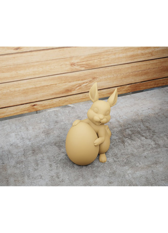 Cтатуэтка Пасхальный кролик с яйцом ЗаСвіт (261555428)