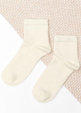 Женские шерстяные носки Крем Style Luxe (273177409)