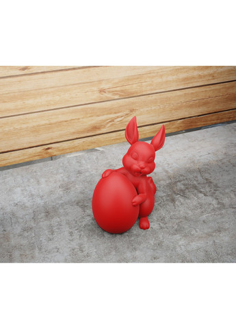 Cтатуэтка Пасхальный кролик с яйцом ЗаСвіт (261555523)