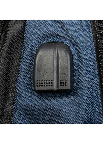 Рюкзак для ноутбука з USB 8212 black-blue Power In Eavas (272949942)