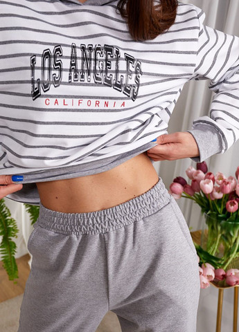 Спортивный костюм серый You Best 769 (258358923)