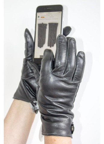 Жіночі шкіряні сенсорні рукавички 389 Shust Gloves (266143791)