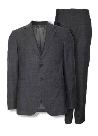 Серый демисезонный костюм класичний tt0tt080490 Tommy Hilfiger