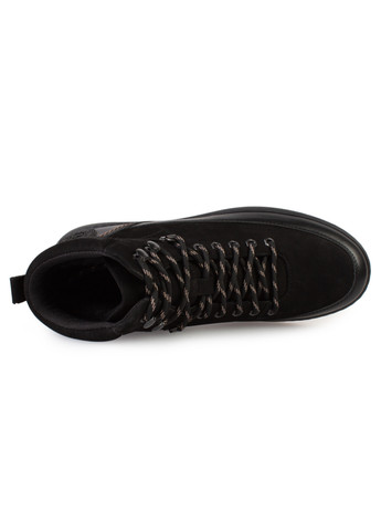 Черные зимние ботинки мужские бренда 9501070_(1) ModaMilano