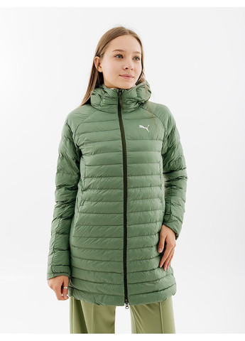 Зелена демісезонна куртка packlite jacket Puma