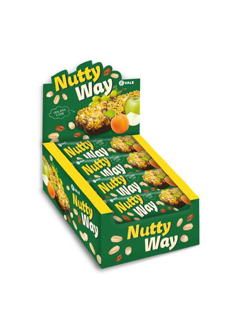 Злаковый Батончик Nutty Way - 20x40г Vale (270965894)