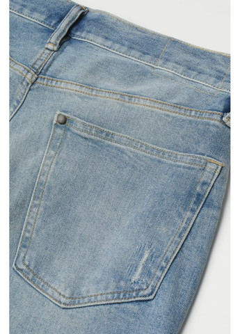 Чоловічі джинсові шорти Slim fit (55985) W31 Світло-сині H&M (259637696)