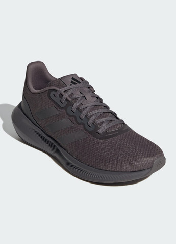 Коричневые всесезонные кроссовки runfalcon 3 adidas