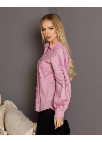 Фуксиновая (цвета Фуксия) классическая рубашка ISSA PLUS