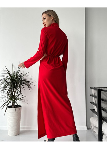 Червона повсякденний сукня 13716 червоний ISSA PLUS