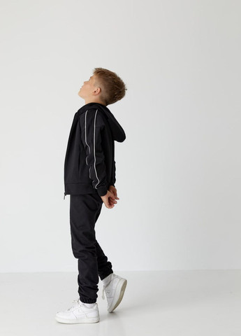 Детский спортивный костюм для мальчика черный р.110 439049 New Trend (260596191)
