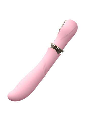 Пульсатор с подогревом Sweet Magic - Desire Fairy Pink, турбо режим Zalo (258470917)