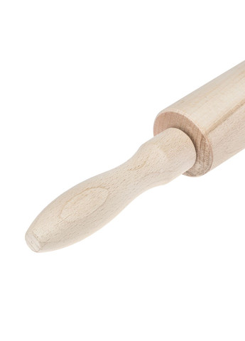 Качалка скалка дерев'яна з ручками, що обертаються 48 см Woodly (268369552)