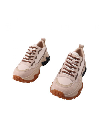 Бежеві кросівки жіночі бежеві текстиль Lifexpert 1440-23DK