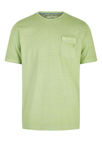Салатовая мужская футболка салатовый Hechter
