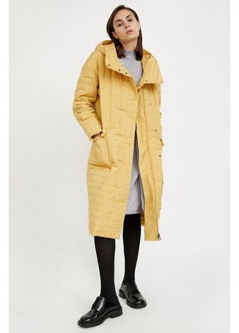 Жовта демісезонна пальто a20-32026-409 Finn Flare