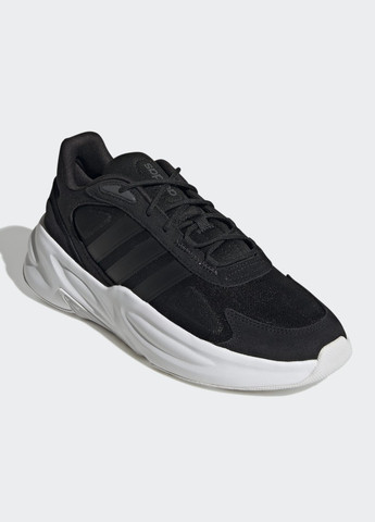 Черные всесезонные кроссовки ozelle cloudfoam lifestyle adidas