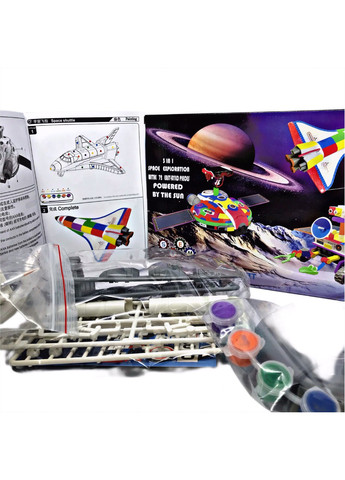 Набір дослідницький 3 in 1 Space Exploration дослідження космосу конструктор космічні фігурки No Brand (259906550)