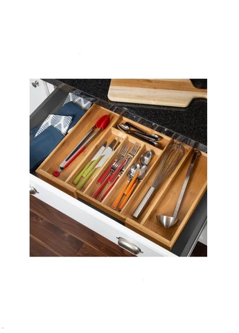 Бамбуковий розсувний мульти-органайзер bamboo expandable 28-44.8х33.5см Metro (259753336)