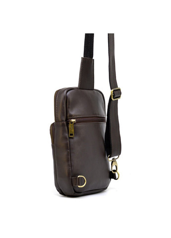 Кожаная коричневая сумка-рюкзак gc-0904-3md TARWA (263776705)