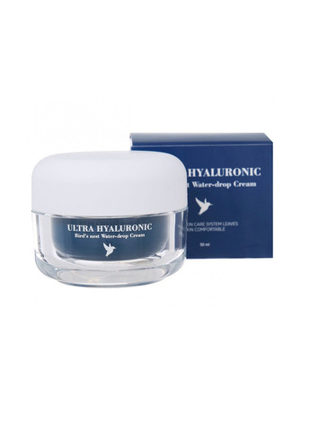 Крем для обличчя Ultra Hyaluronic Acid Bird's Nest Water-Drop Cream 50 мл Esthetic House (276844064)