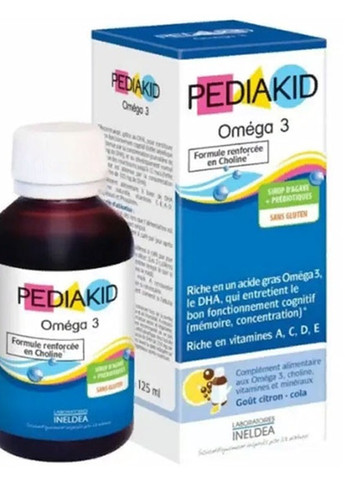 Omega 3 + Choline 125 ml Pediakid (257410804)