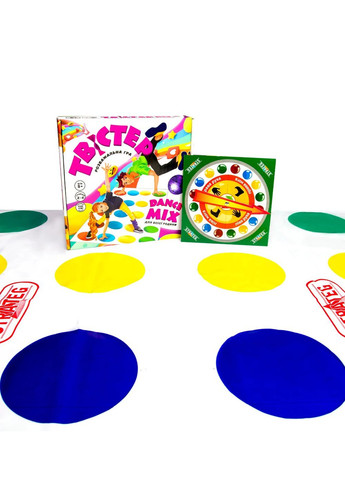 Развлекательная игра "Твистер dance mix" цвет разноцветный ЦБ-00199043 Strateg (259422925)