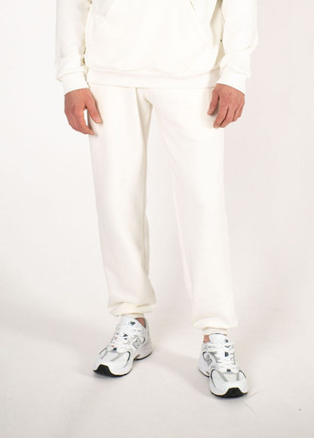 Белые спортивные, повседневный демисезонные шаровары брюки Custom Wear