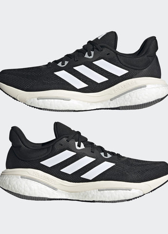 Черные всесезонные кроссовки solarglide 6 adidas