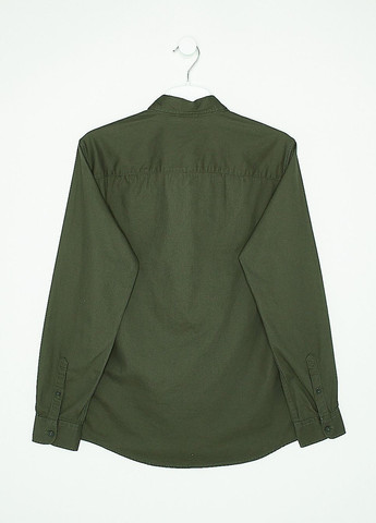 Темно-зеленая рубашка Celio