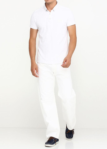 Белые кэжуал летние брюки Diesel