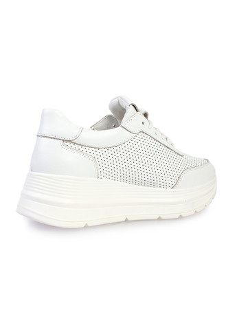 Белые демисезонные кроссовки женские бренда 8301456_(1) ModaMilano