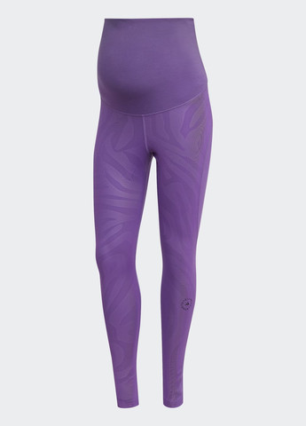 Фиолетовые летние леггинсы для будущих мам by stella mccartney yoga adidas