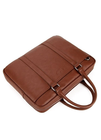 Мужская коричневая деловая сумка 6610-4 Polo (263360648)