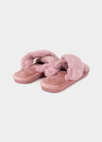 Розовые женские тапочки цвет розовый цб-00236276 No Brand