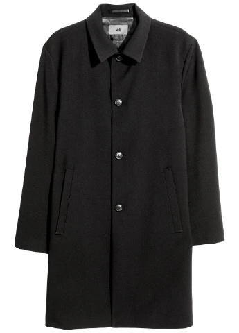 Чорне Пальто демісезон,чорний, H&M
