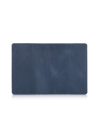 Синя обкладинка для паспорта зі шкіри HiArt PC-02 Синій Hi Art (268371479)