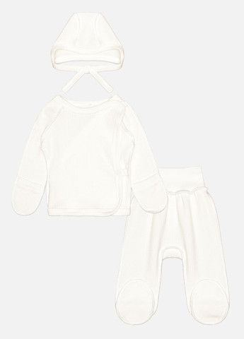 Молочный демисезонный костюм ясли для девочки цвет молочный цб-00177190 Timi