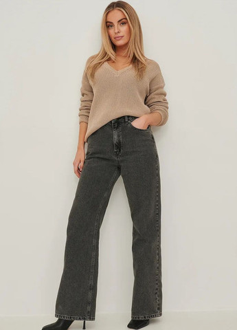 Темно-бежевий пуловер демісезон,темно-бежевий, NA-KD