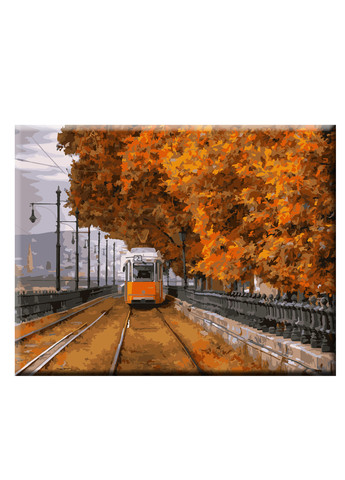 Картина по номерам Осенний город 40*50см ArtStory (258819668)
