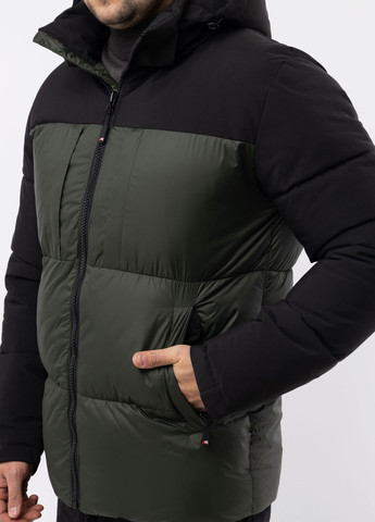 Оливкова (хакі) зимня чоловіча куртка колір хакі цб-00220284 Remain