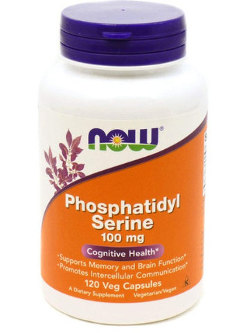 Phosphatidyl Serine 100 mg 120 Veg Caps Now Foods (256720552)