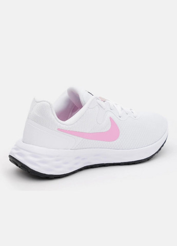 Белые демисезонные женские кроссовки Nike REVOLUTION 6 NN
