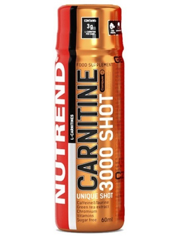 Carnitine 3000 Shot 60 ml Strawberry Nutrend (257342450)