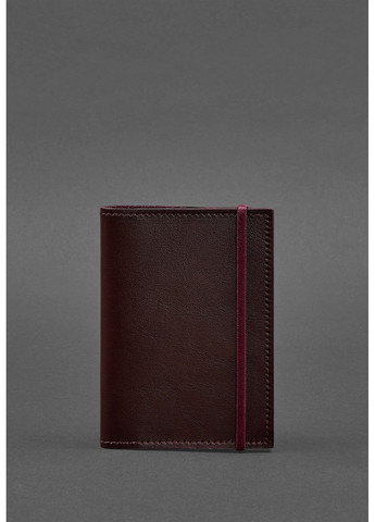 Шкіряна обкладинка на паспорт 1.0 Bordic BN-OP-1-VIN BlankNote (263519171)