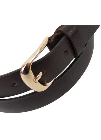 Женский кожаный ремень 1401-23 темно-коричневый Skipper (266143685)