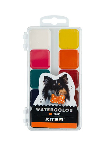 Краски акварельные Dogs цвет разноцветный ЦБ-00225618 Kite (260060866)